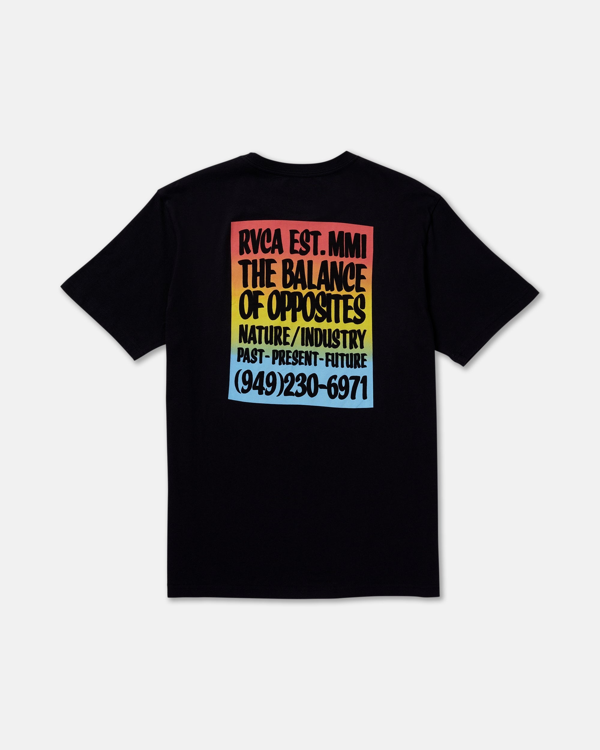 Screen Fade Short Sleeve Tee - Black