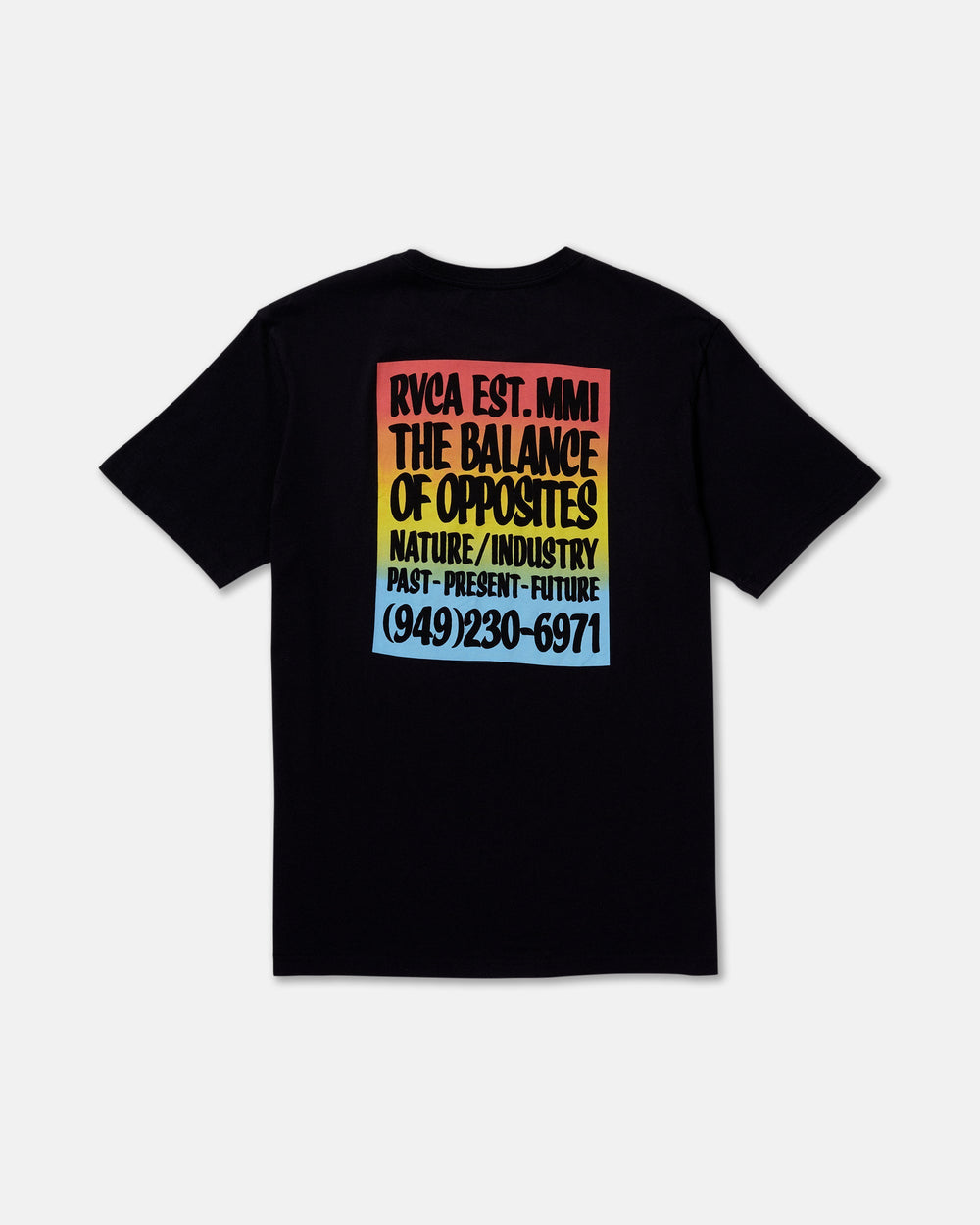 Screen Fade Short Sleeve Tee - Black