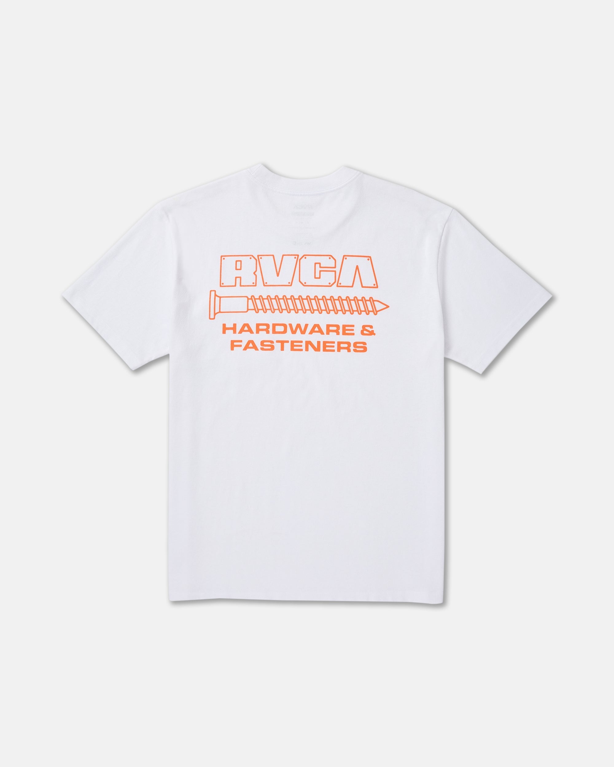 RVCA Fasteners Pocket Short Sleeve Tee - White