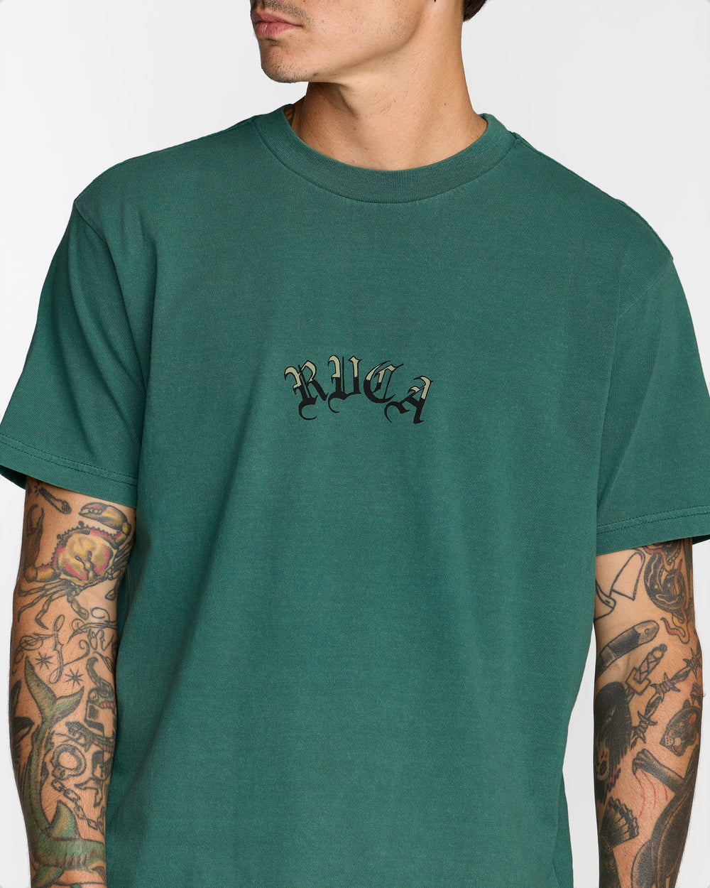 Olde Rvca Short Sleeve Tee - Grass Green