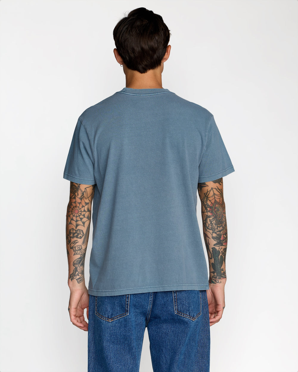 Olde Rvca Short Sleeve Tee - Vintage Navy