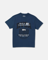 Unitext Short Sleeve Tee - Moody Blue