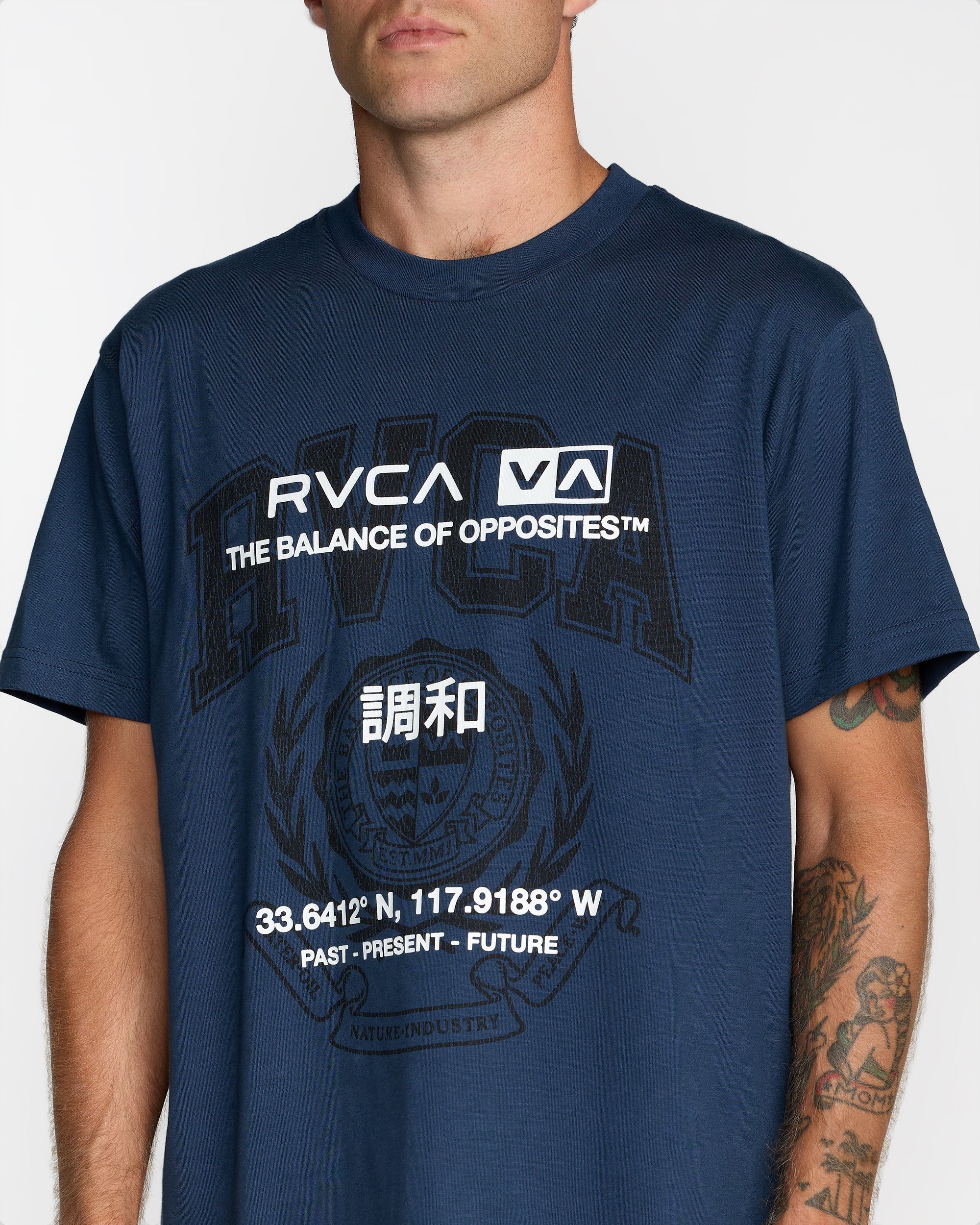 Unitext Short Sleeve Tee - Moody Blue