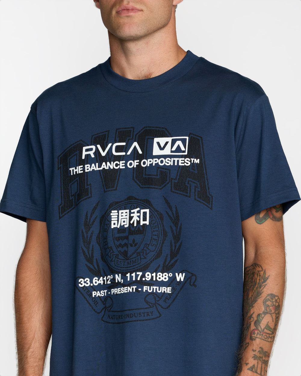 Unitext Short Sleeve Tee - Moody Blue