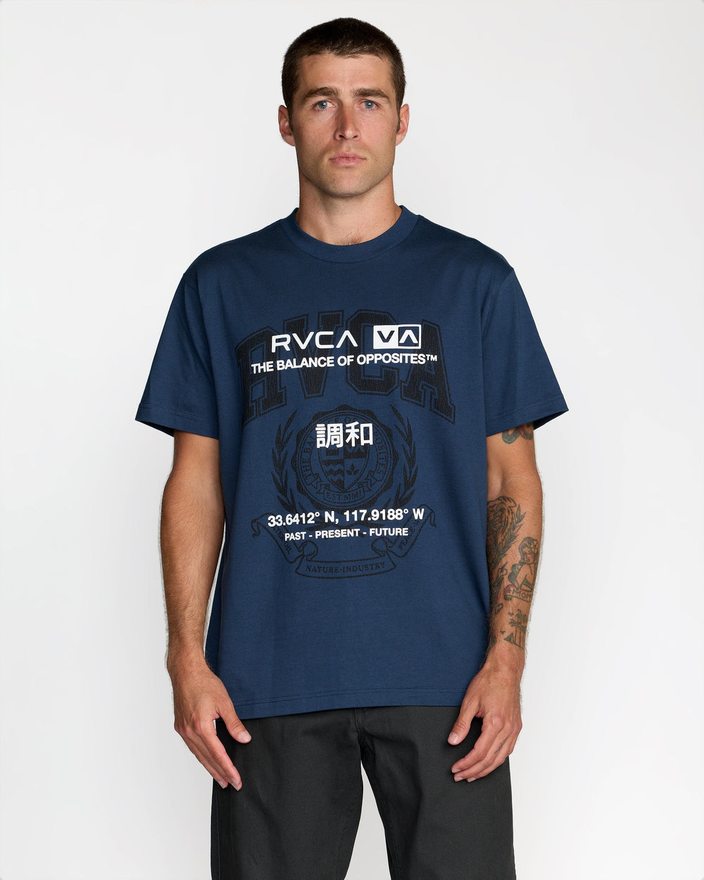 Unitext Short Sleeve Tee - Moody Blue