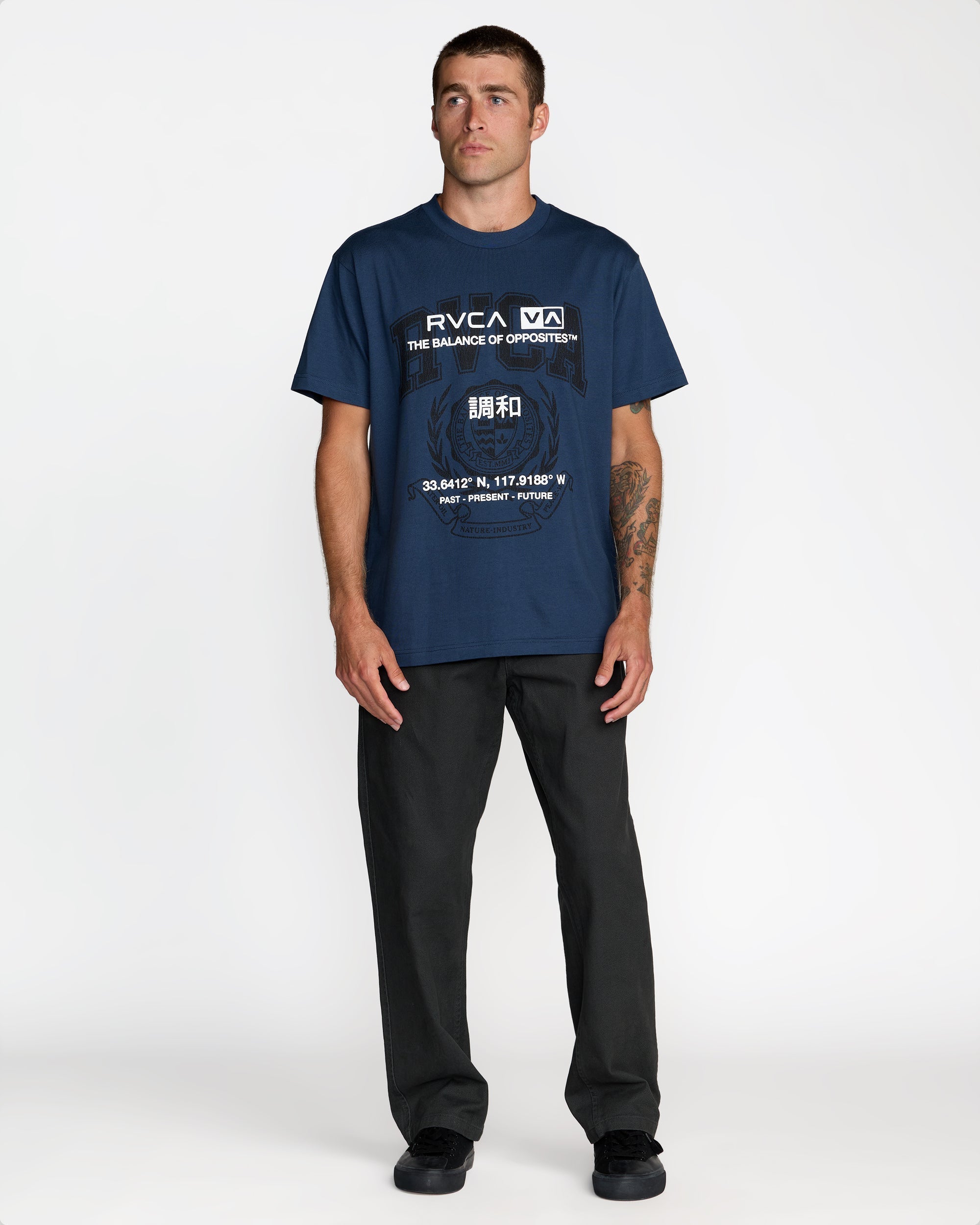 Unitext Short Sleeve Tee - Moody Blue