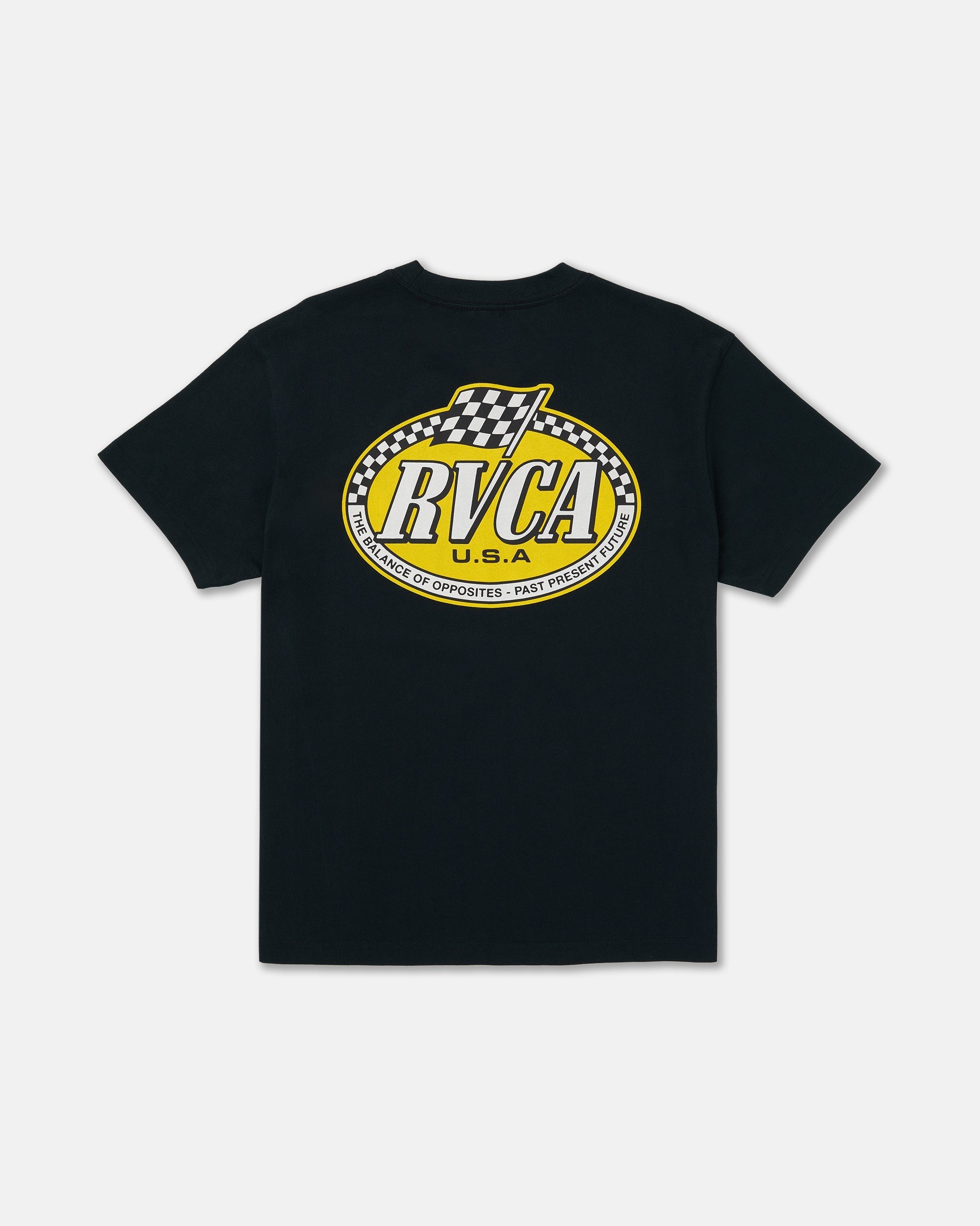 Speed Check Short Sleeve Tee - Black