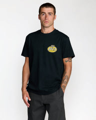Speed Check Short Sleeve Tee - Black