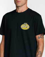 Speed Check Short Sleeve Tee - Black