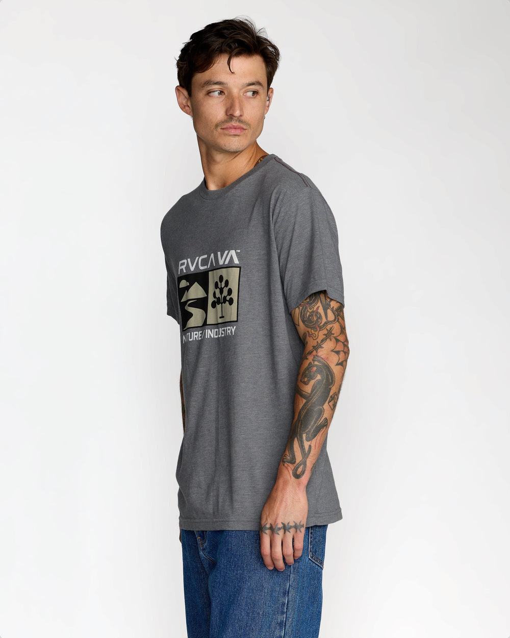 Harvester Short Sleeve Tee - Smoke