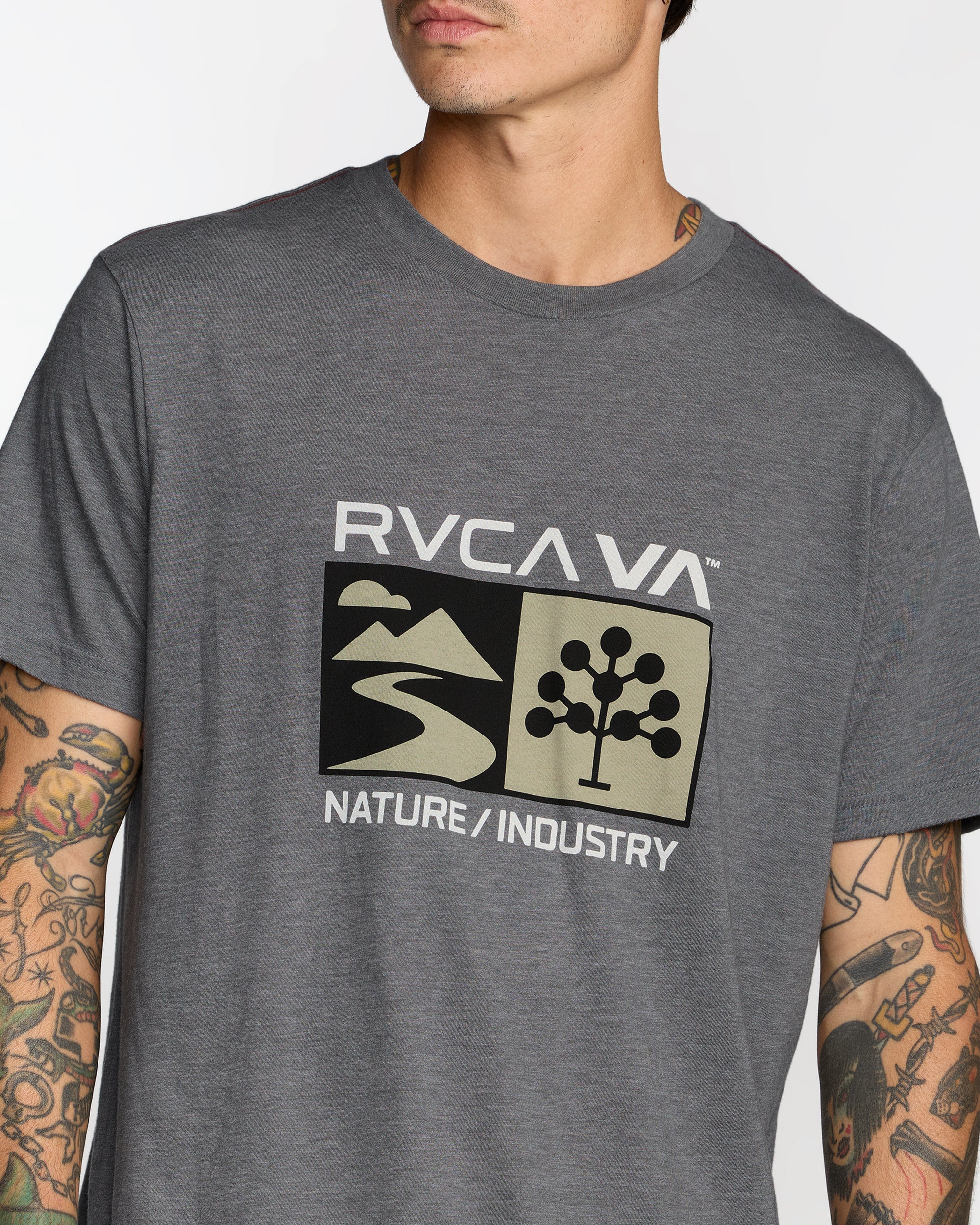 Harvester Short Sleeve Tee - Smoke