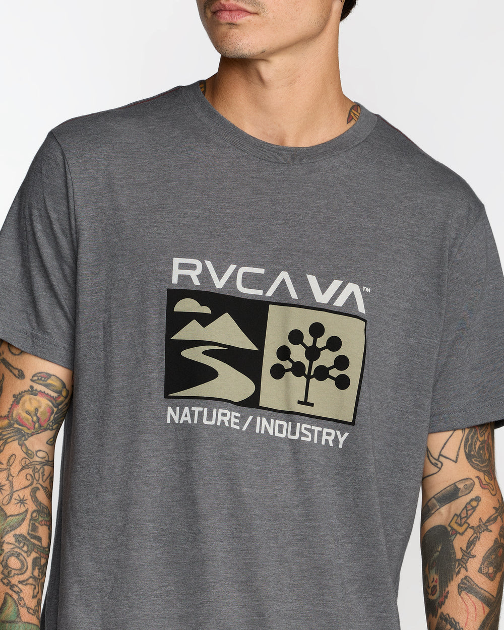 Harvester Short Sleeve Tee - Smoke
