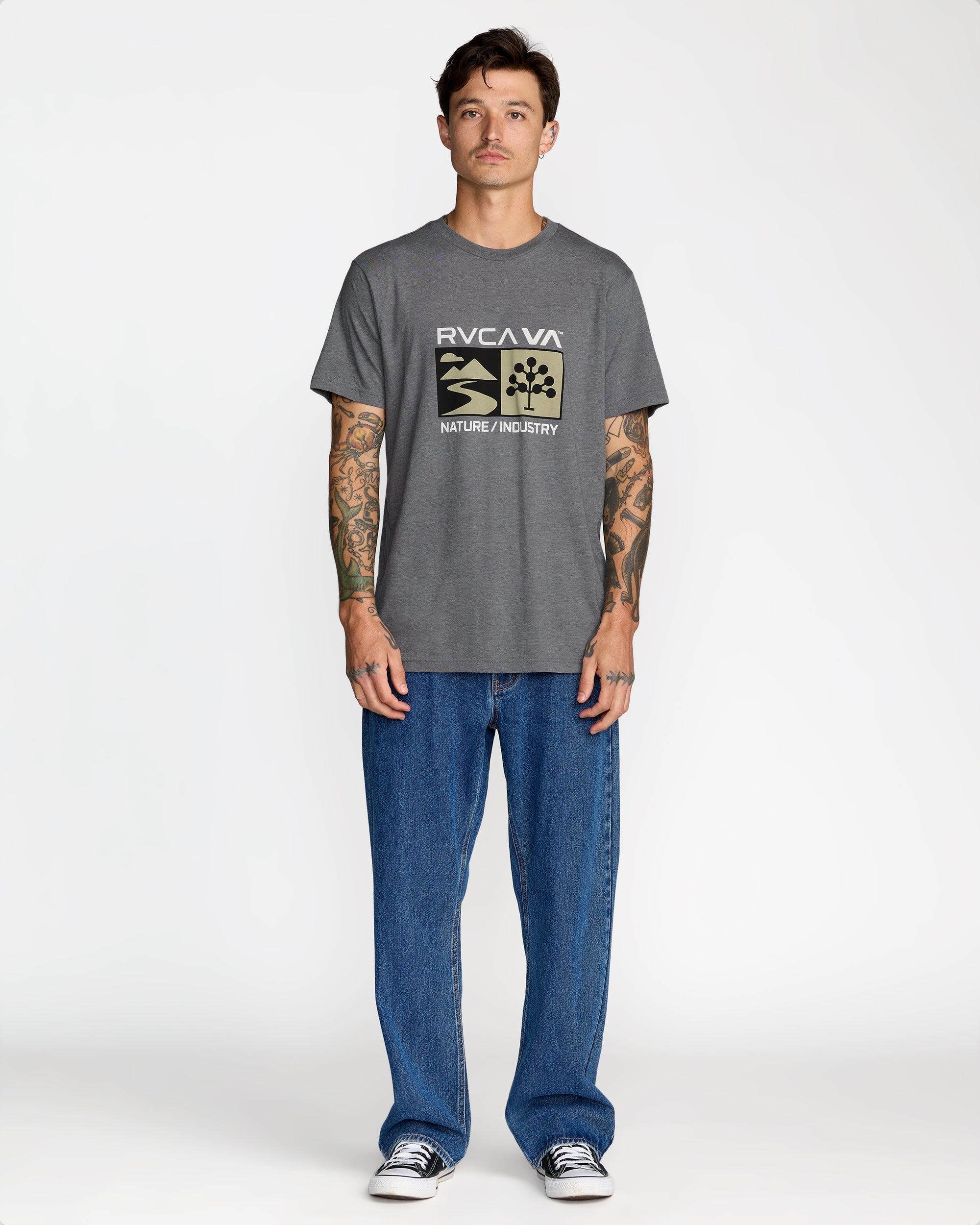 Harvester Short Sleeve Tee - Smoke