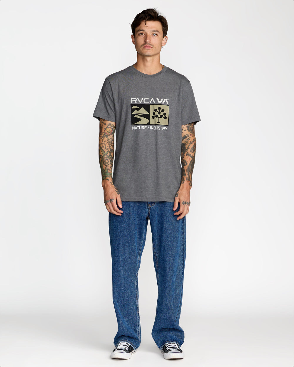 Harvester Short Sleeve Tee - Smoke