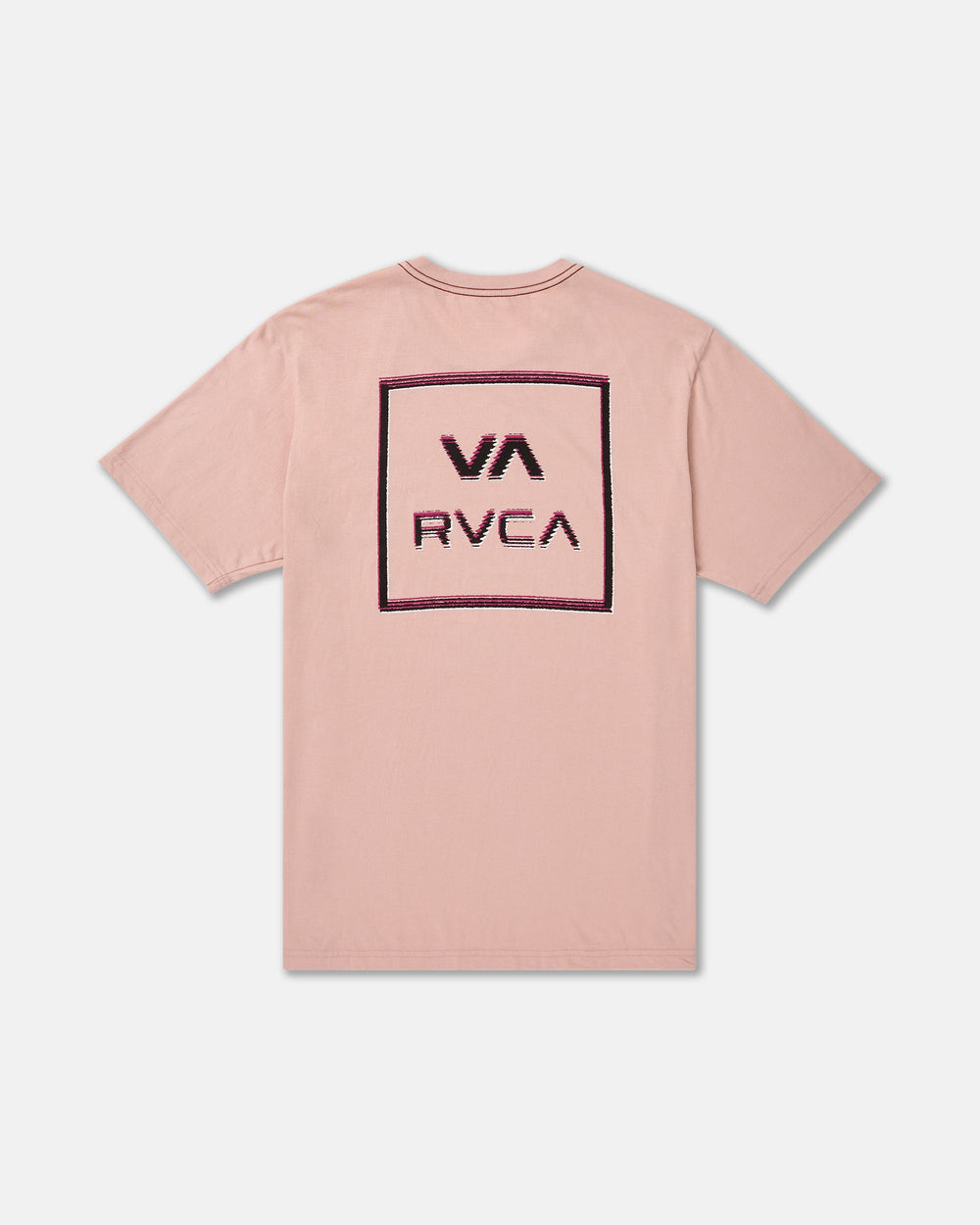 Glitch Short Sleeve Tee - Pale Mauve