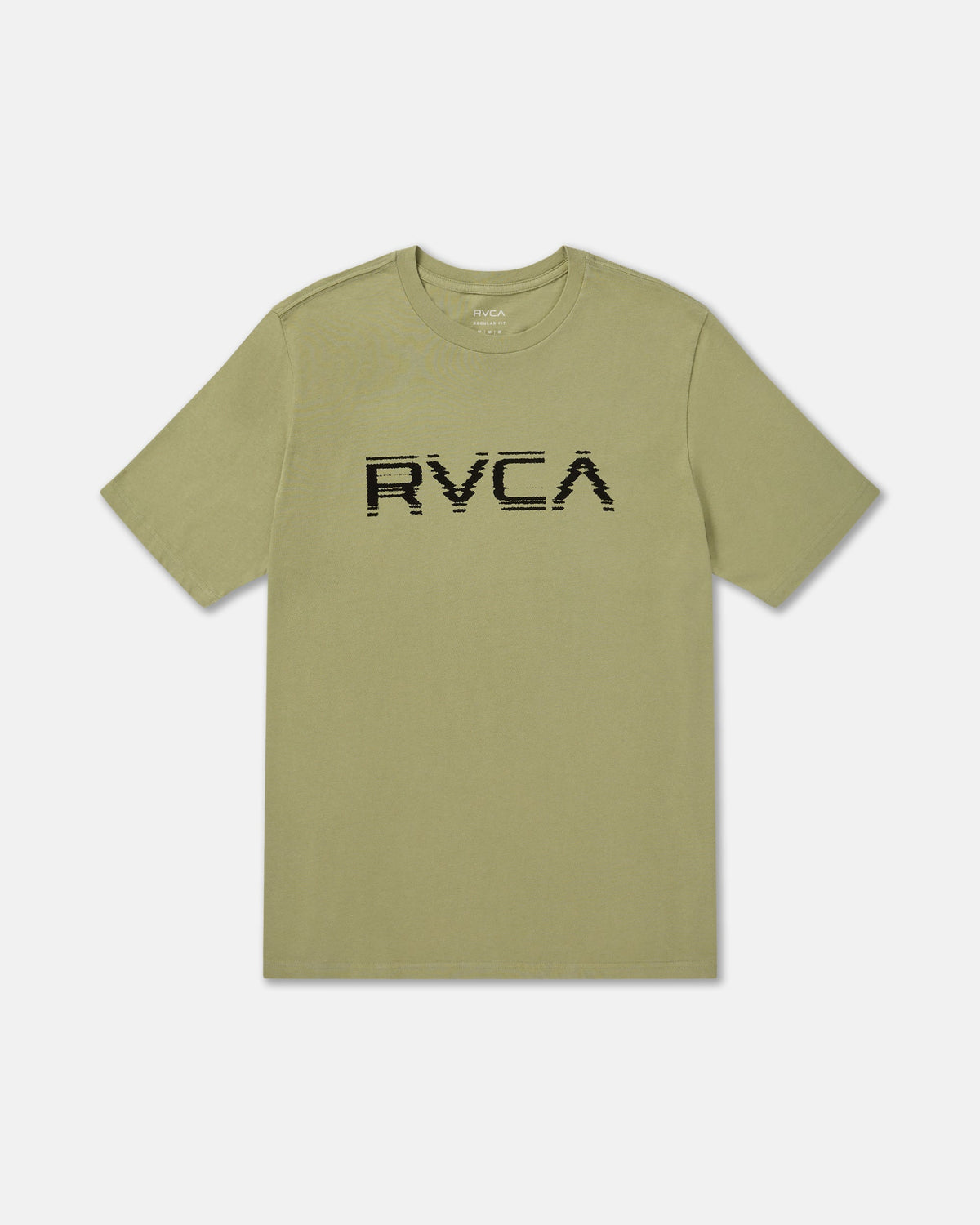 Big RVCA Glitch Short Sleeve Tee - Ranger Green
