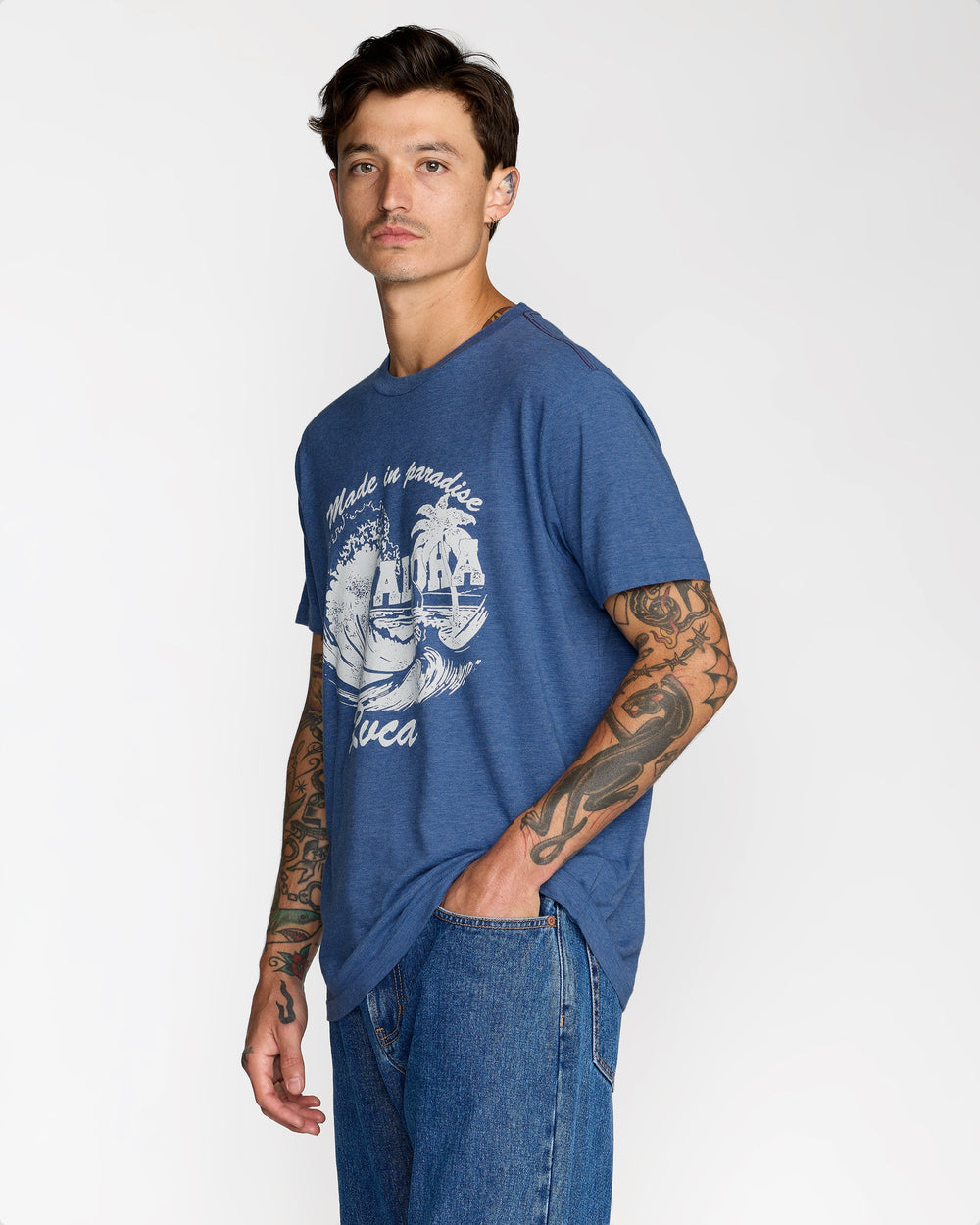 Made In Paradise Short Sleeve Tee - Indigo