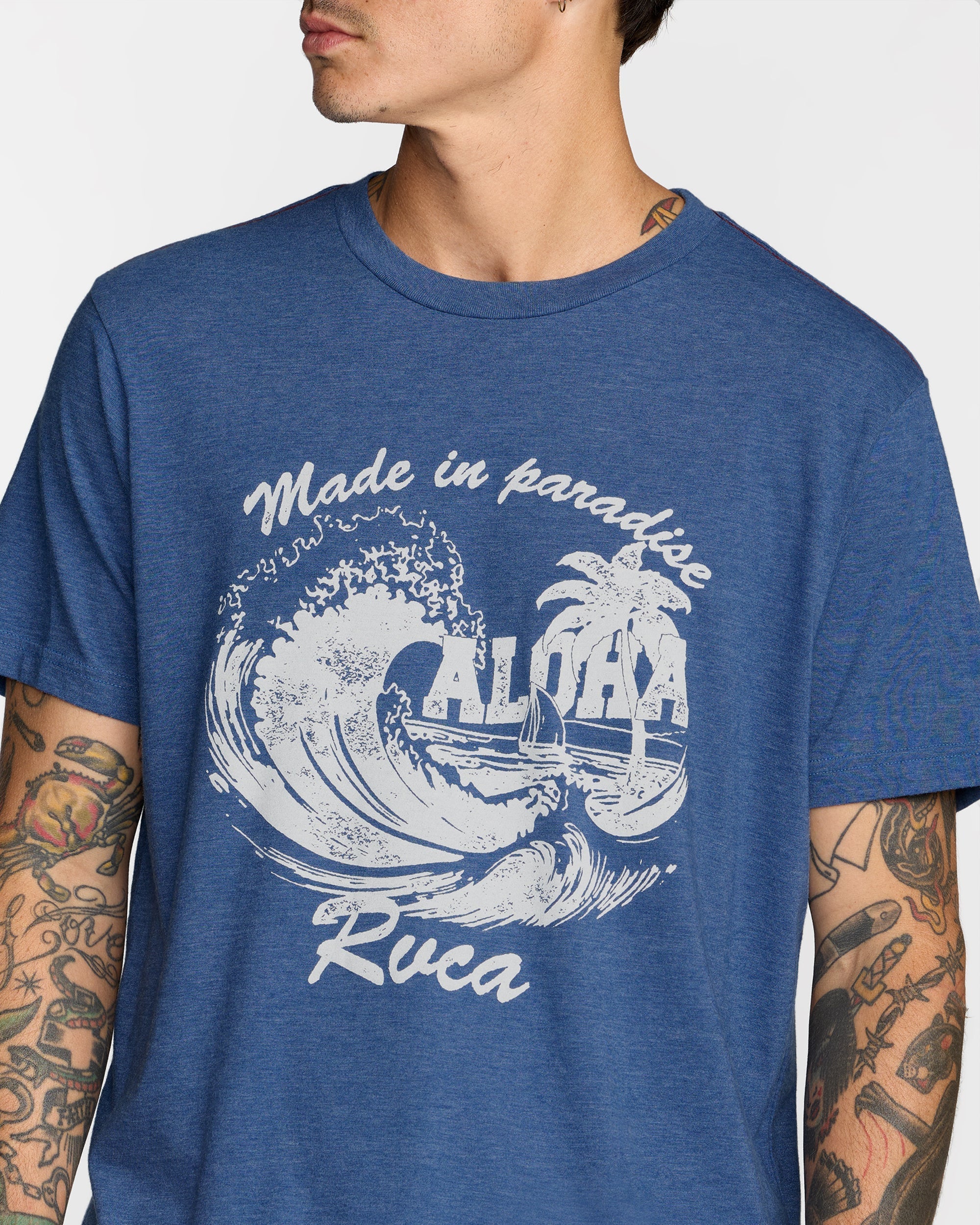 Made In Paradise Short Sleeve Tee - Indigo