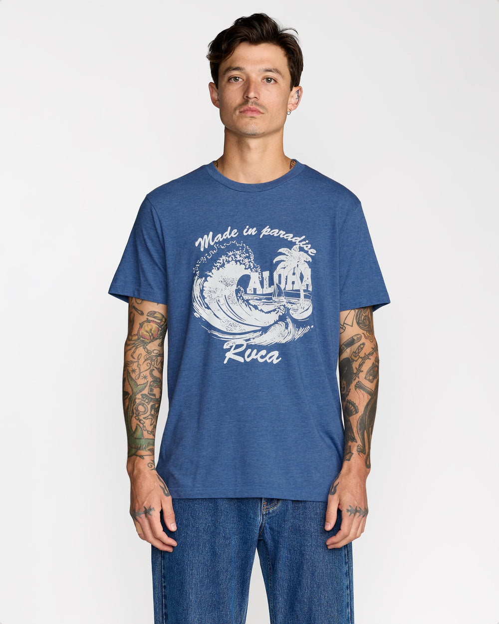 Made In Paradise Short Sleeve Tee - Indigo