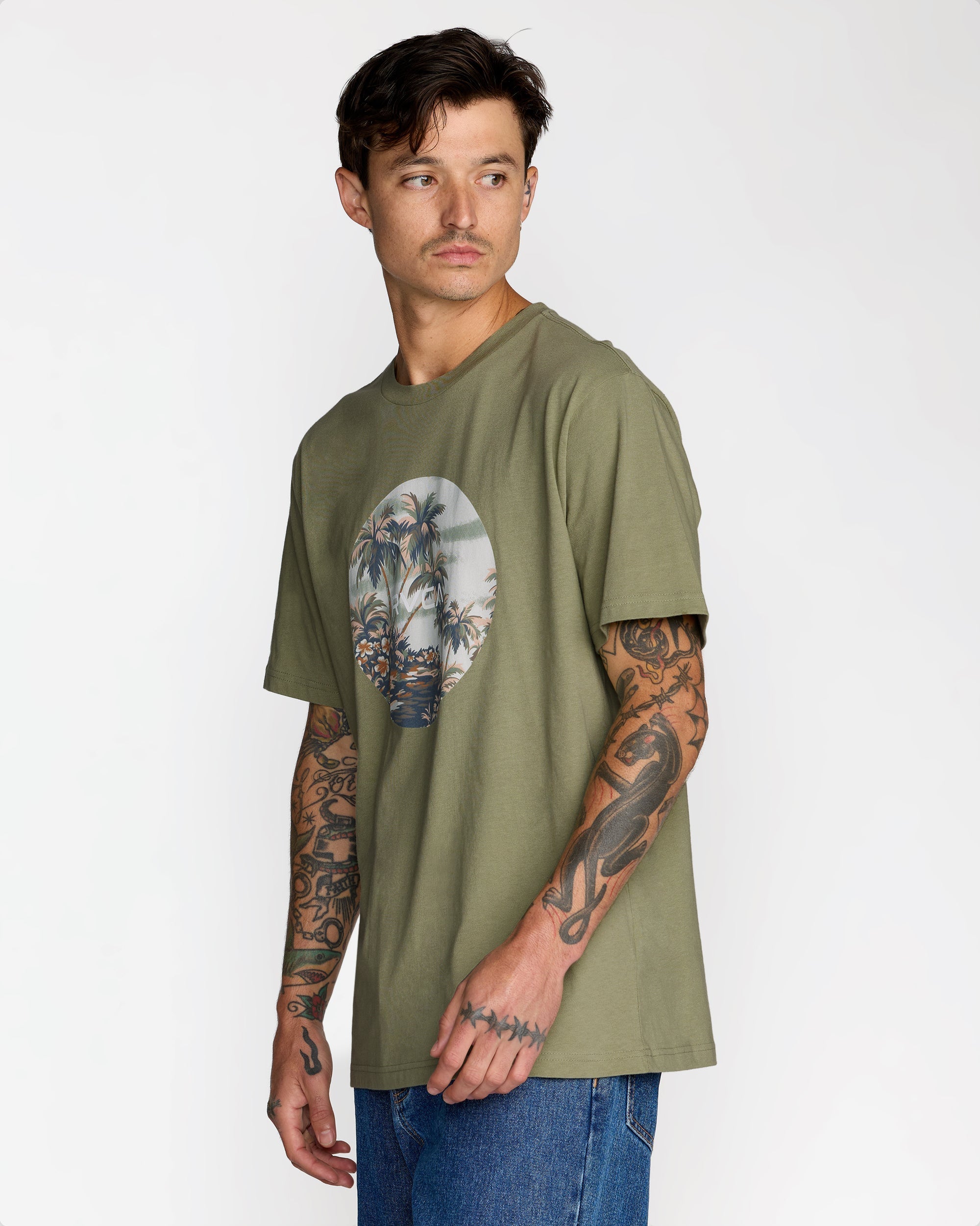 Motors Short Sleeve Tee - Ranger Green