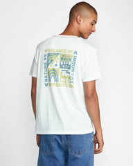 Nate Harbor Short Sleeve Tee - Antique White