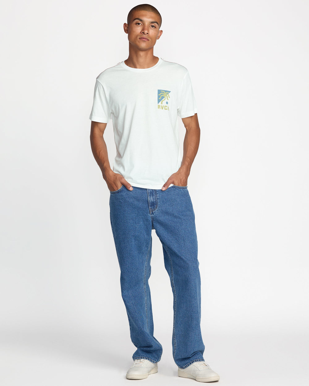 Nate Harbor Short Sleeve Tee - Antique White