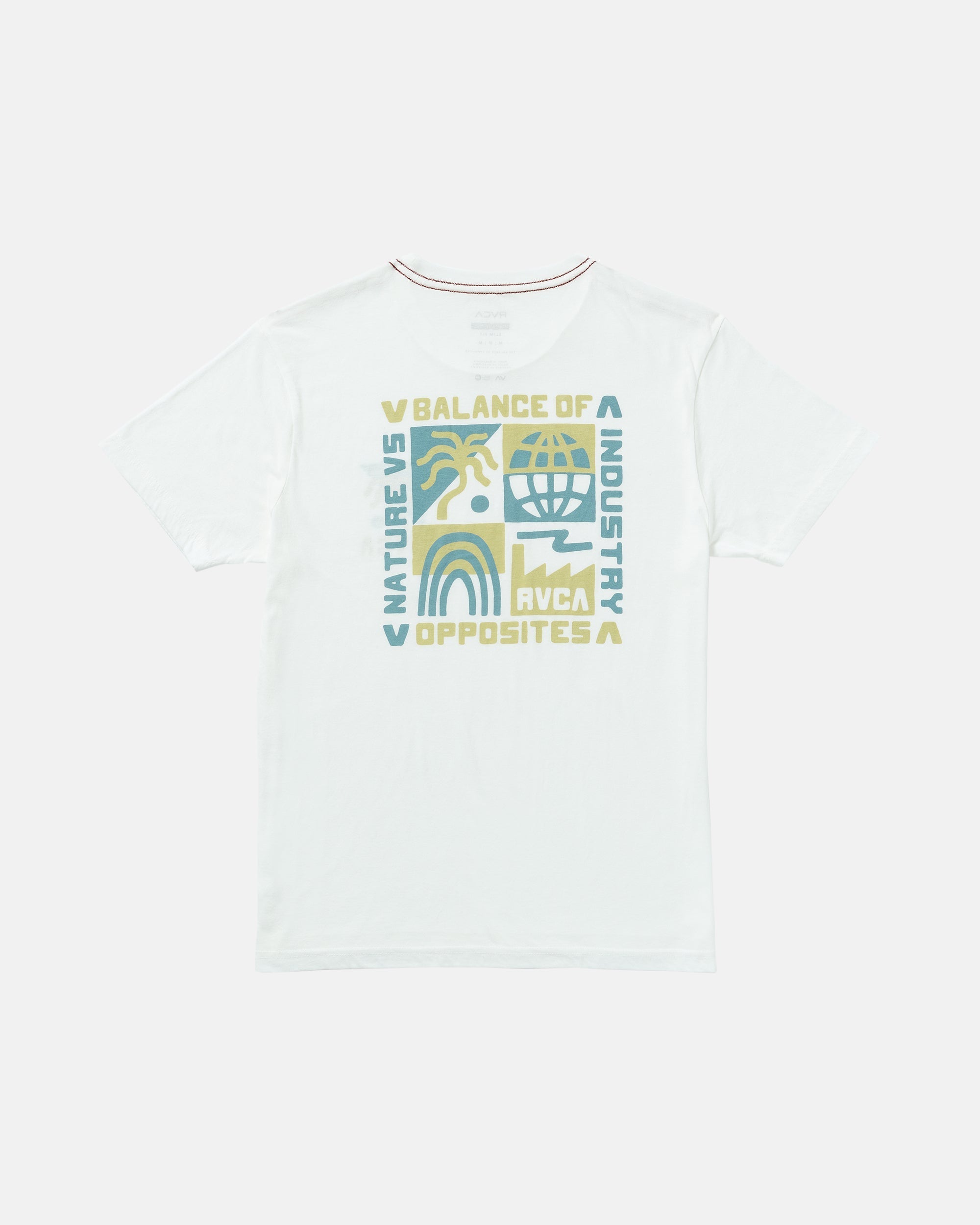 Nate Harbor Short Sleeve Tee - Antique White