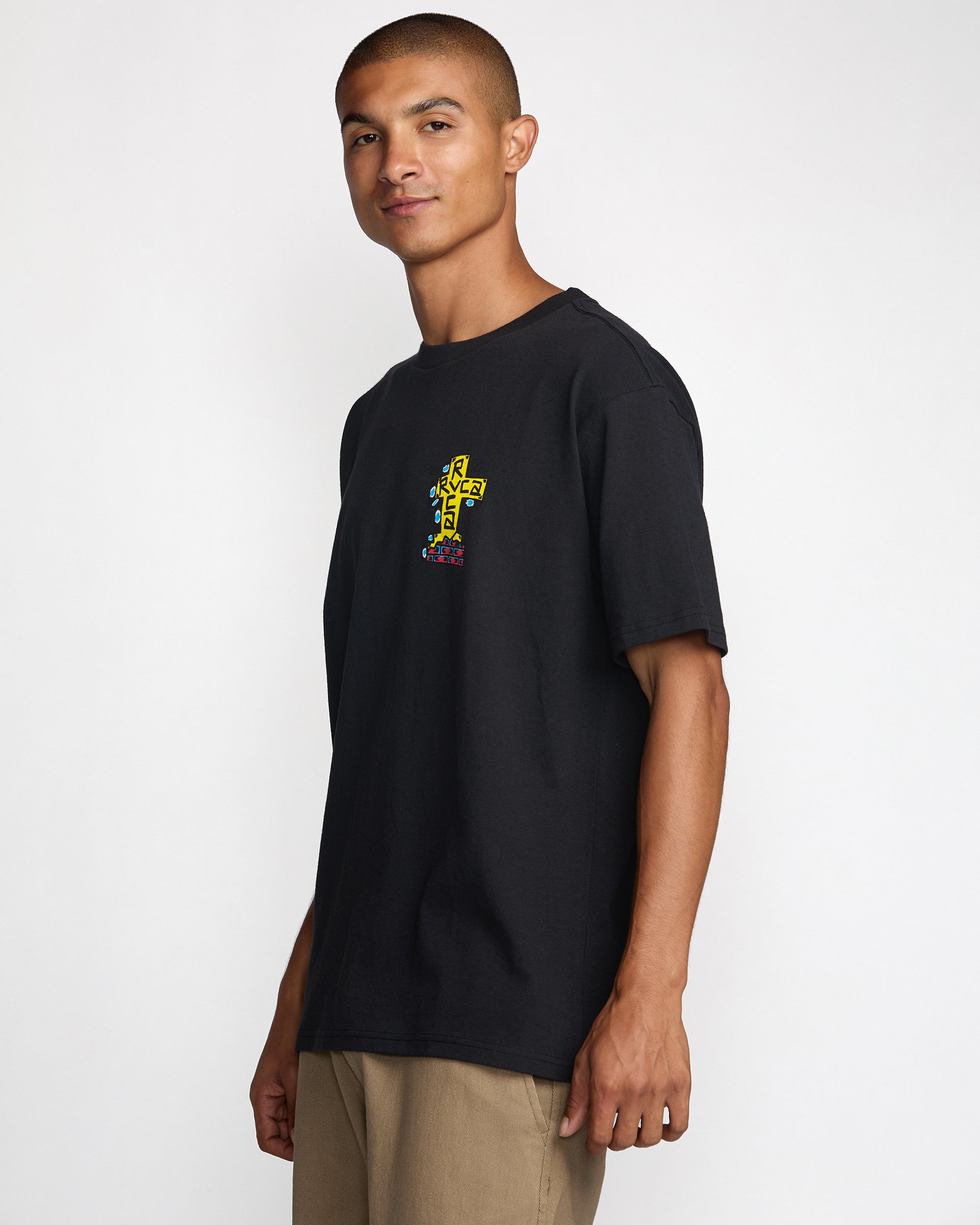 Barbacross Short Sleeve Tee - Black