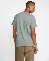 Contact Scripts Pocket Short Sleeve Tee - Monument