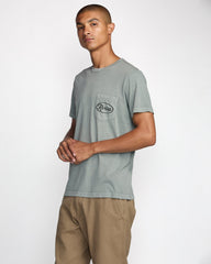 Contact Scripts Pocket Short Sleeve Tee - Monument