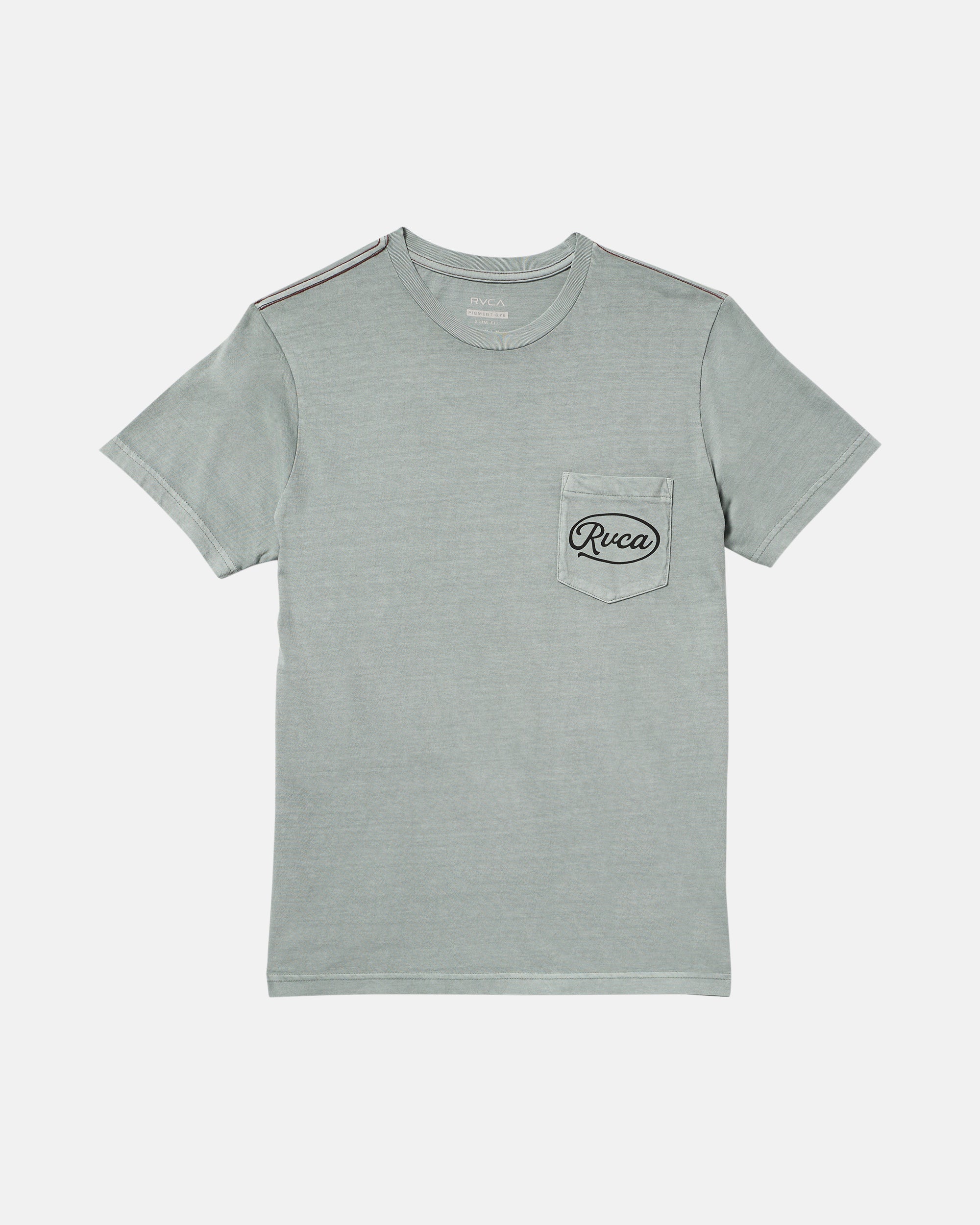Contact Scripts Pocket Short Sleeve Tee - Monument