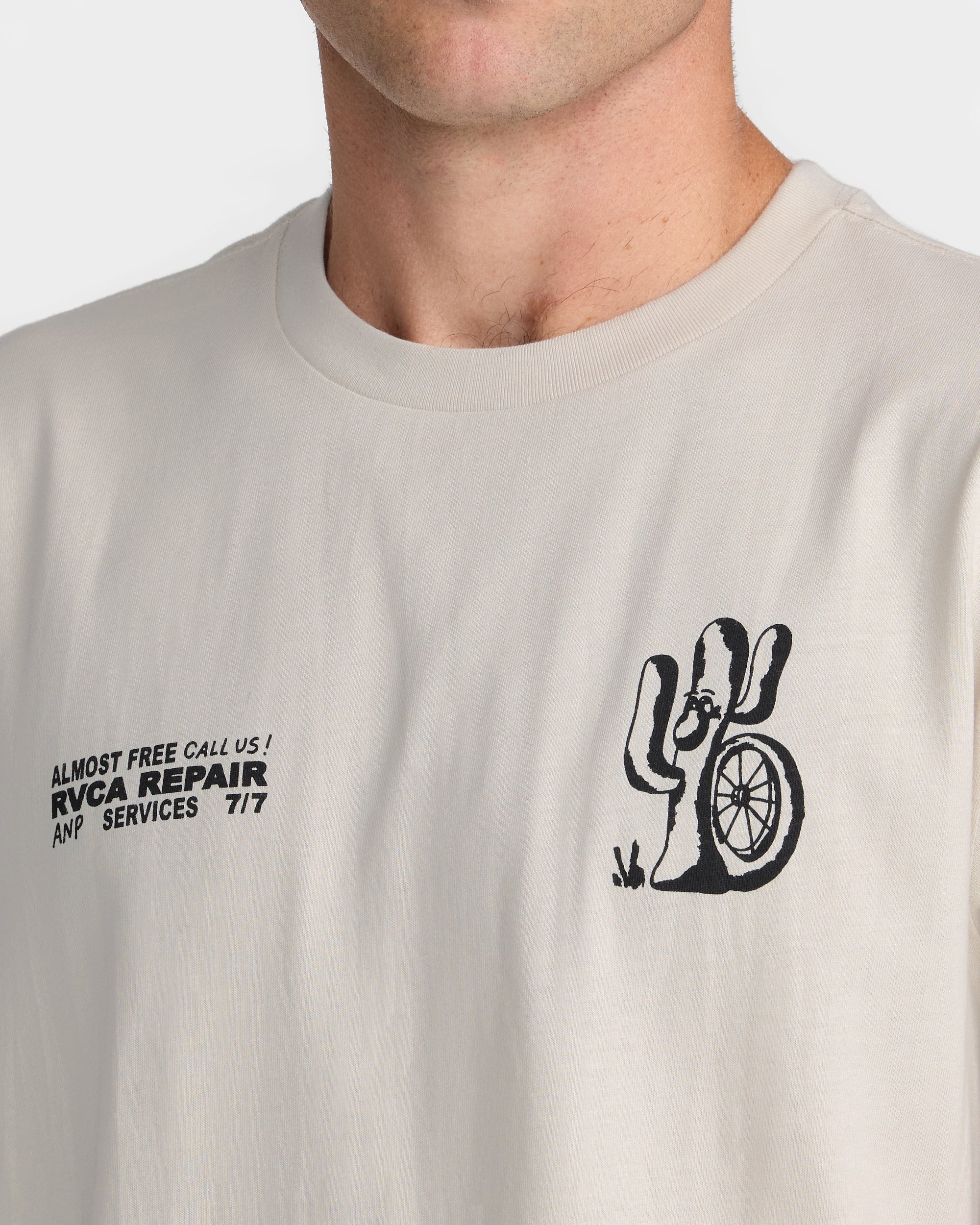 Cycle Service Short Sleeve Tee - Ceramic