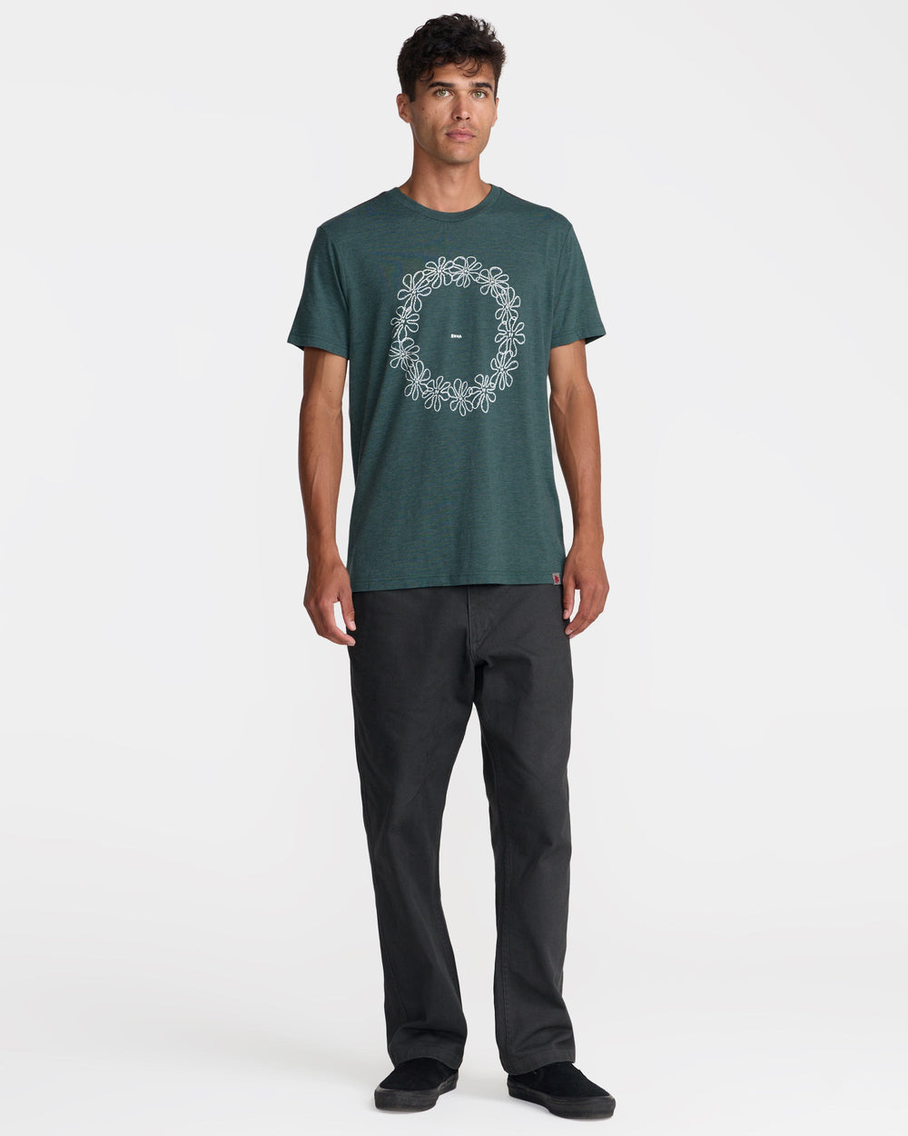 Bryce Lei Short Sleeve Tee - Balsam Green