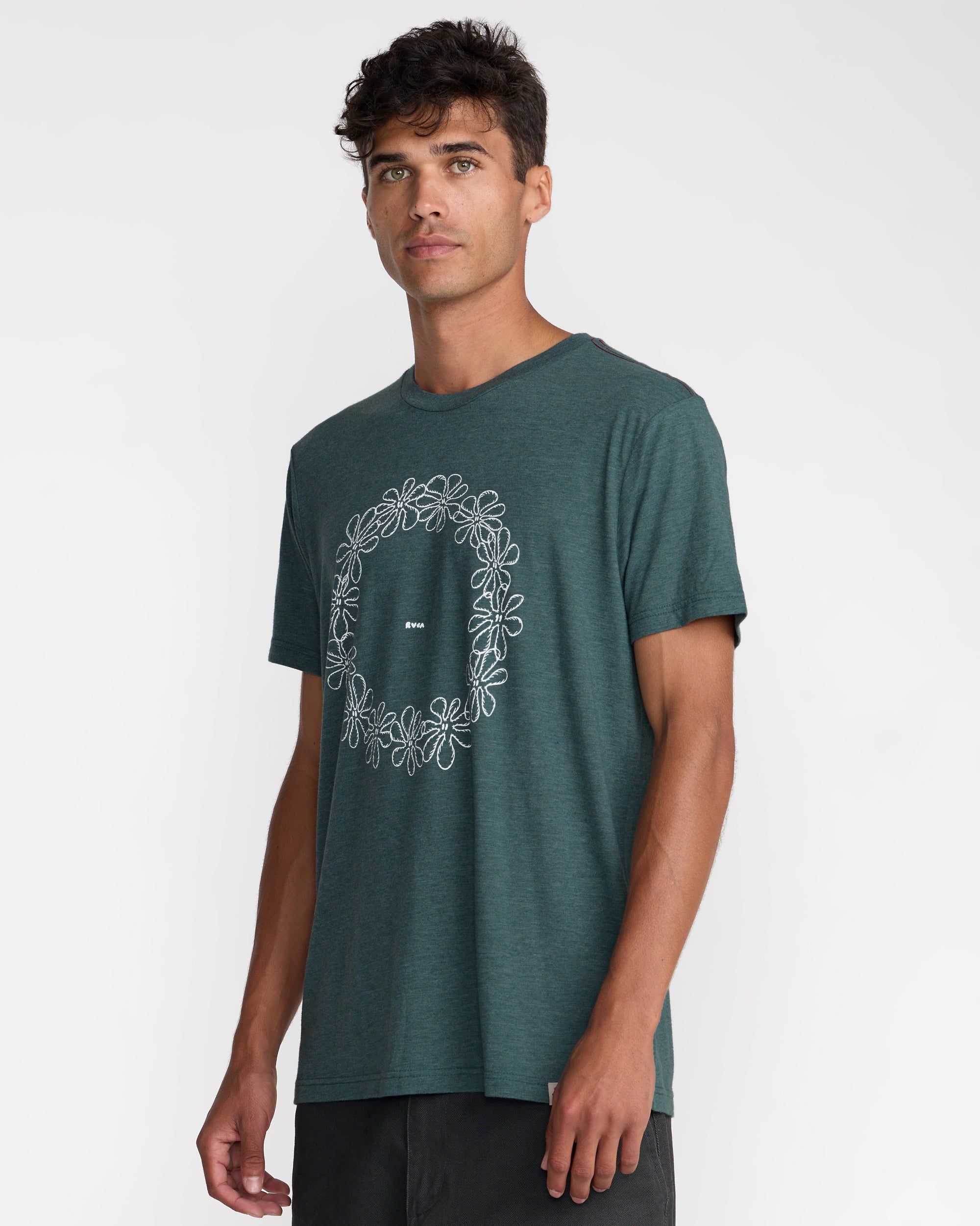 Bryce Lei Short Sleeve Tee - Balsam Green
