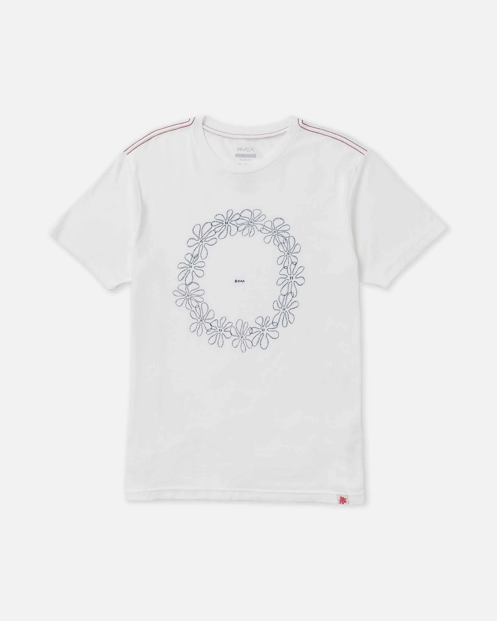 Bryce Lei Short Sleeve Tee - Antique White