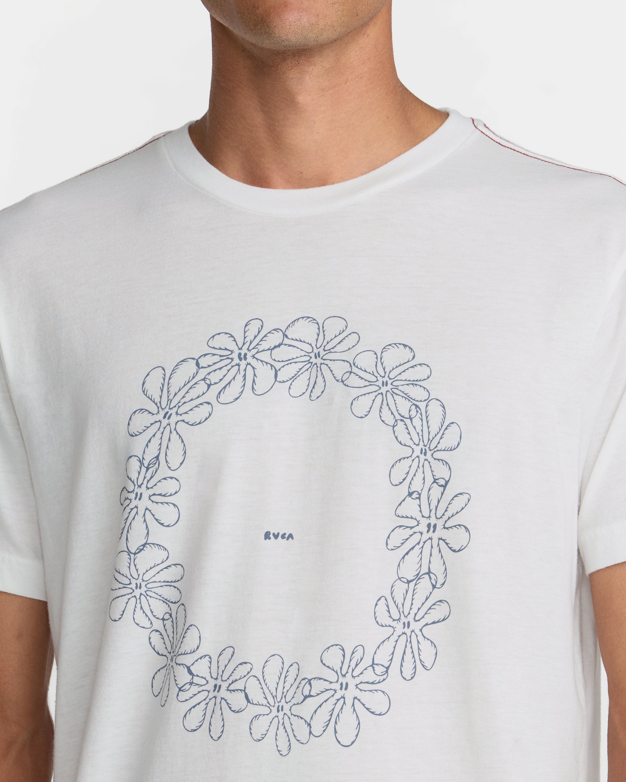 Bryce Lei Short Sleeve Tee - Antique White