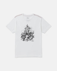 High Seas Short Sleeve Tee - Antique White