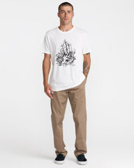 High Seas Short Sleeve Tee - Antique White
