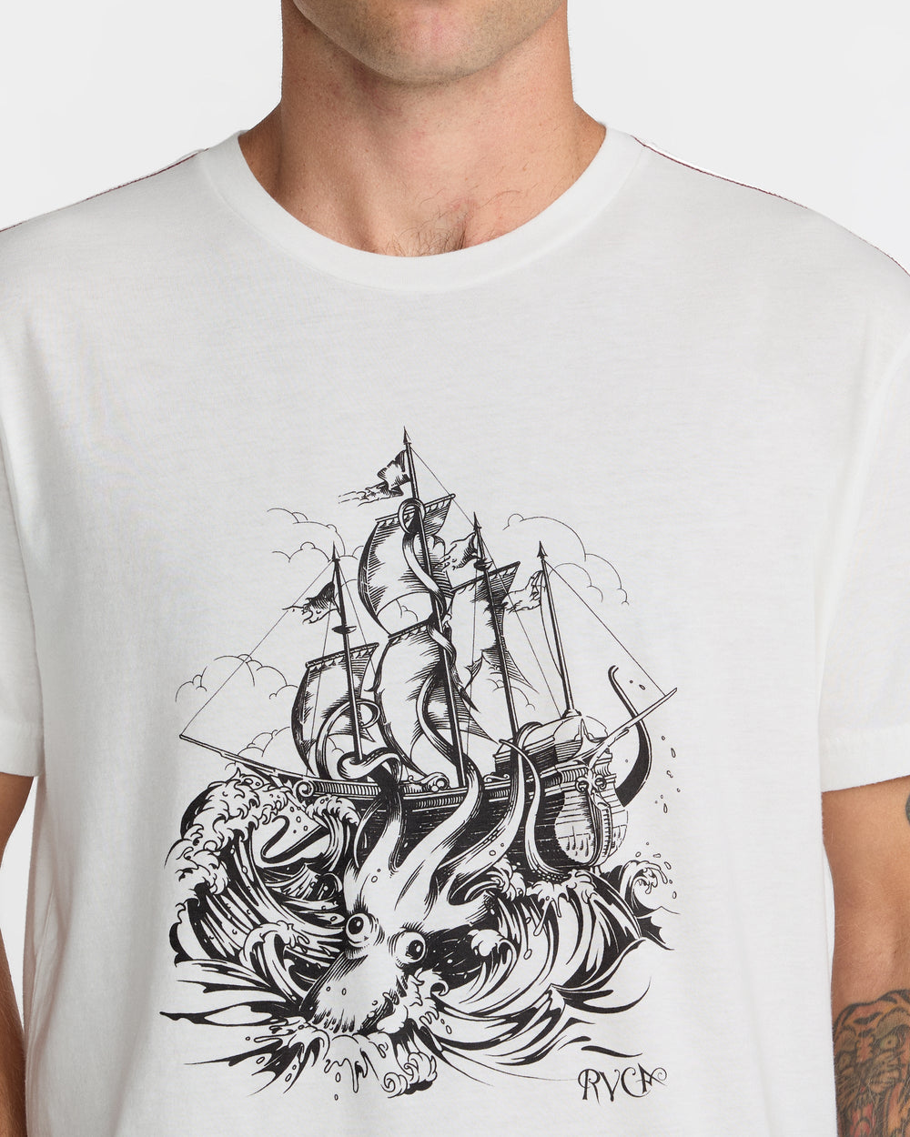 High Seas Short Sleeve Tee - Antique White