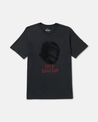 RVCA Evolution Short Sleeve Tee - Pirate Black