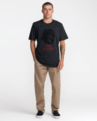 RVCA Evolution Short Sleeve Tee - Pirate Black