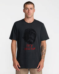 RVCA Evolution Short Sleeve Tee - Pirate Black