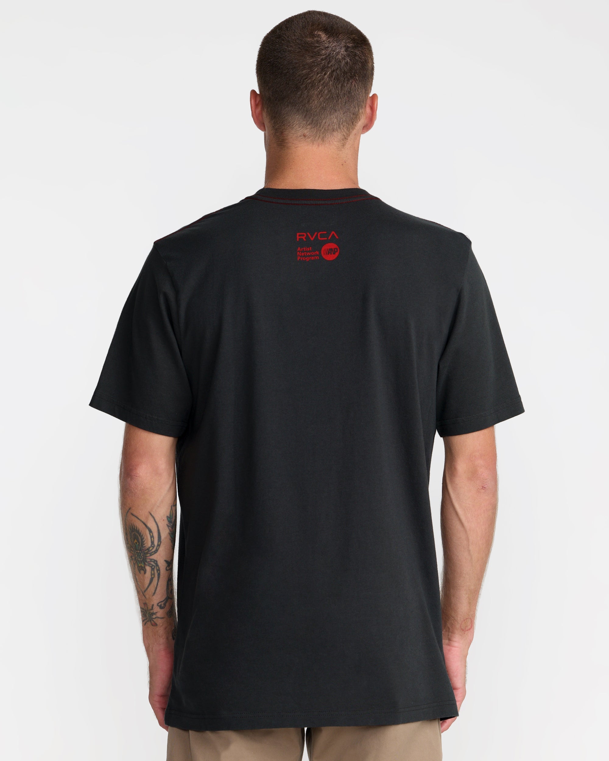 RVCA Evolution Short Sleeve Tee - Pirate Black