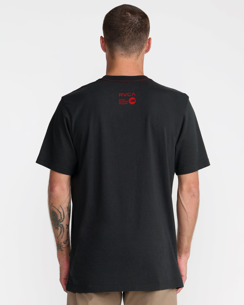 RVCA Evolution Short Sleeve Tee - Pirate Black
