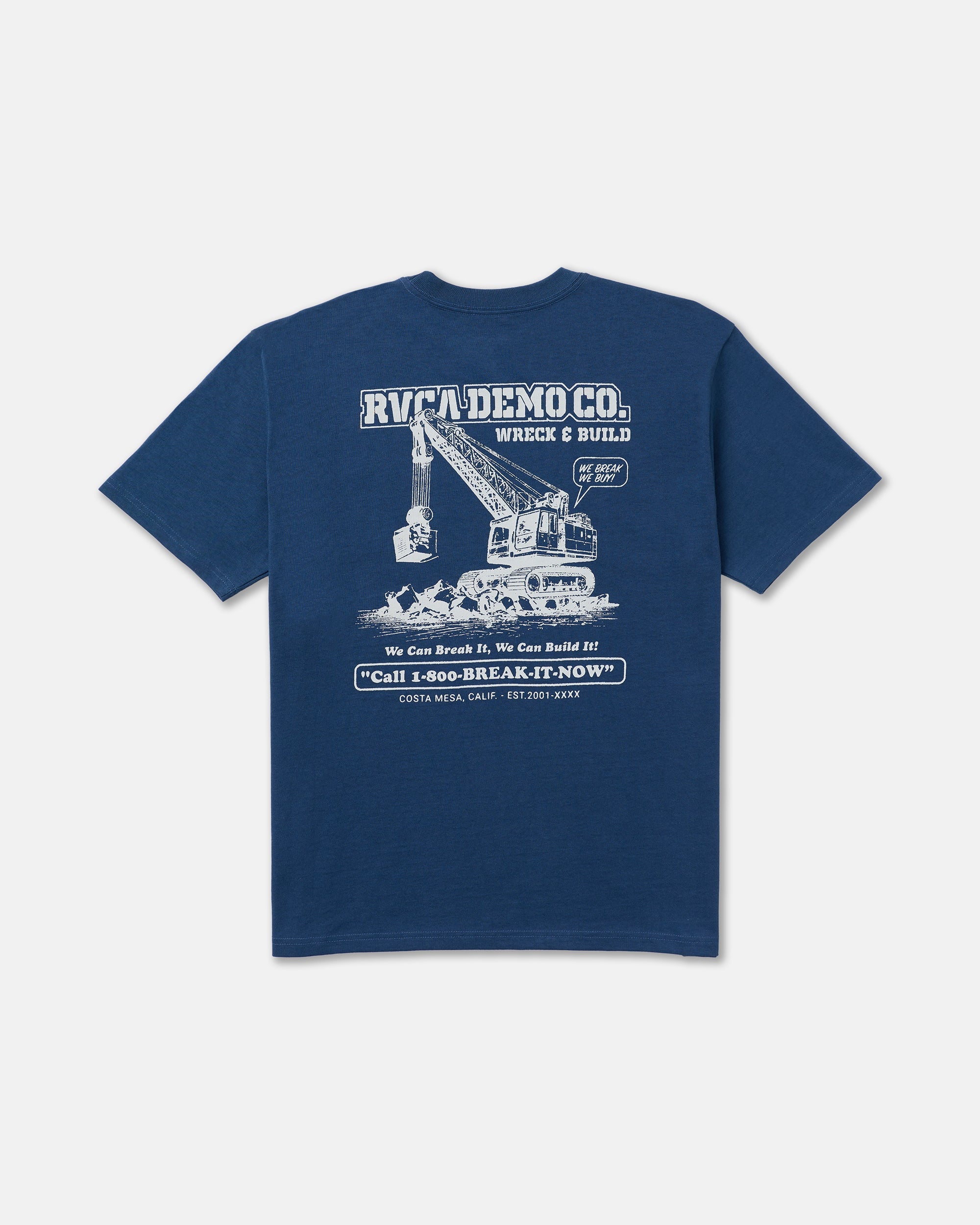 Demo Short Sleeve Tee - Dark Denim