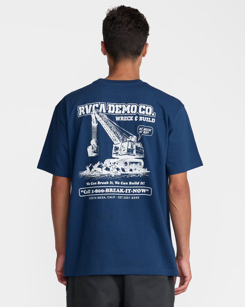 Demo Short Sleeve Tee - Dark Denim