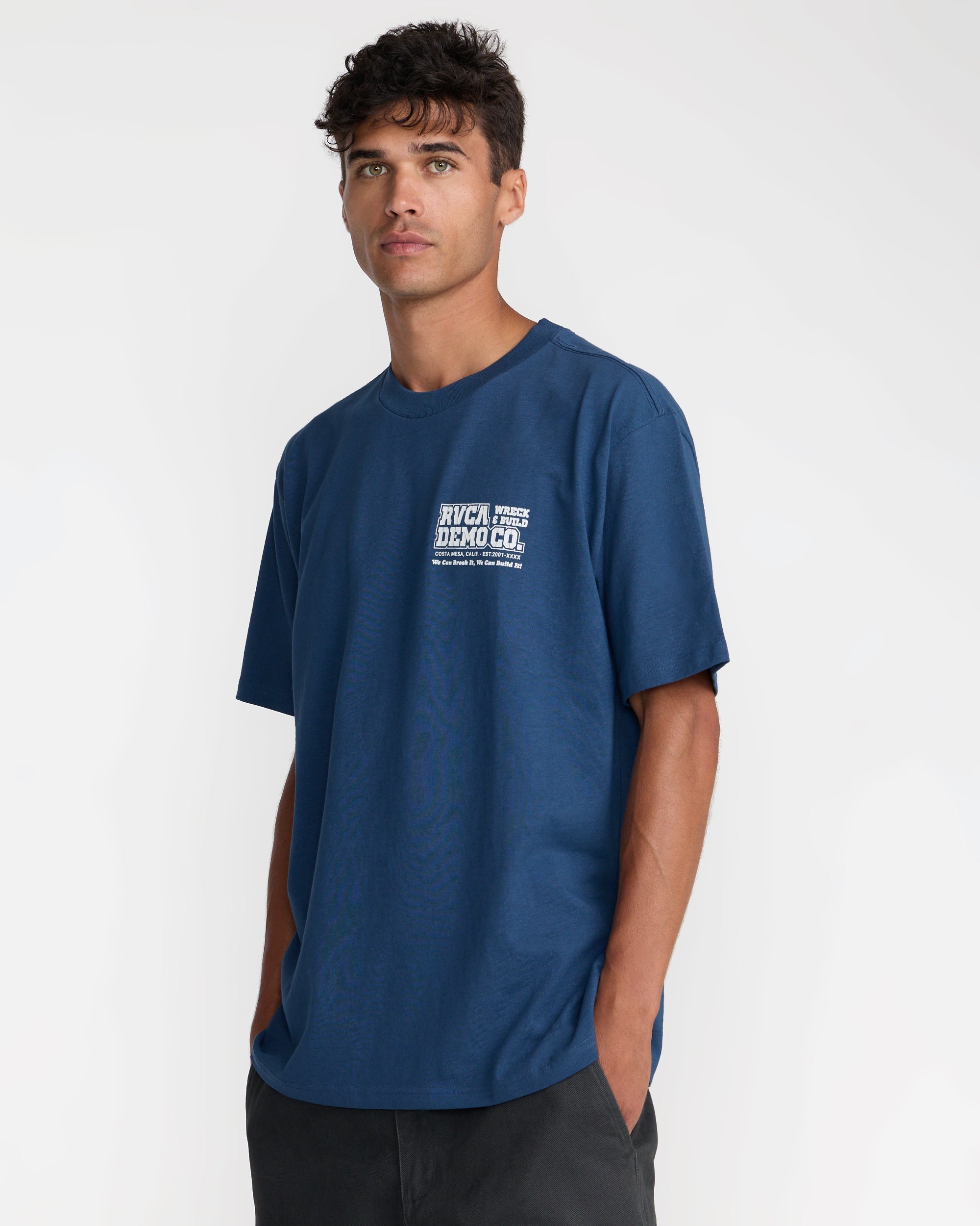 Demo Short Sleeve Tee - Dark Denim