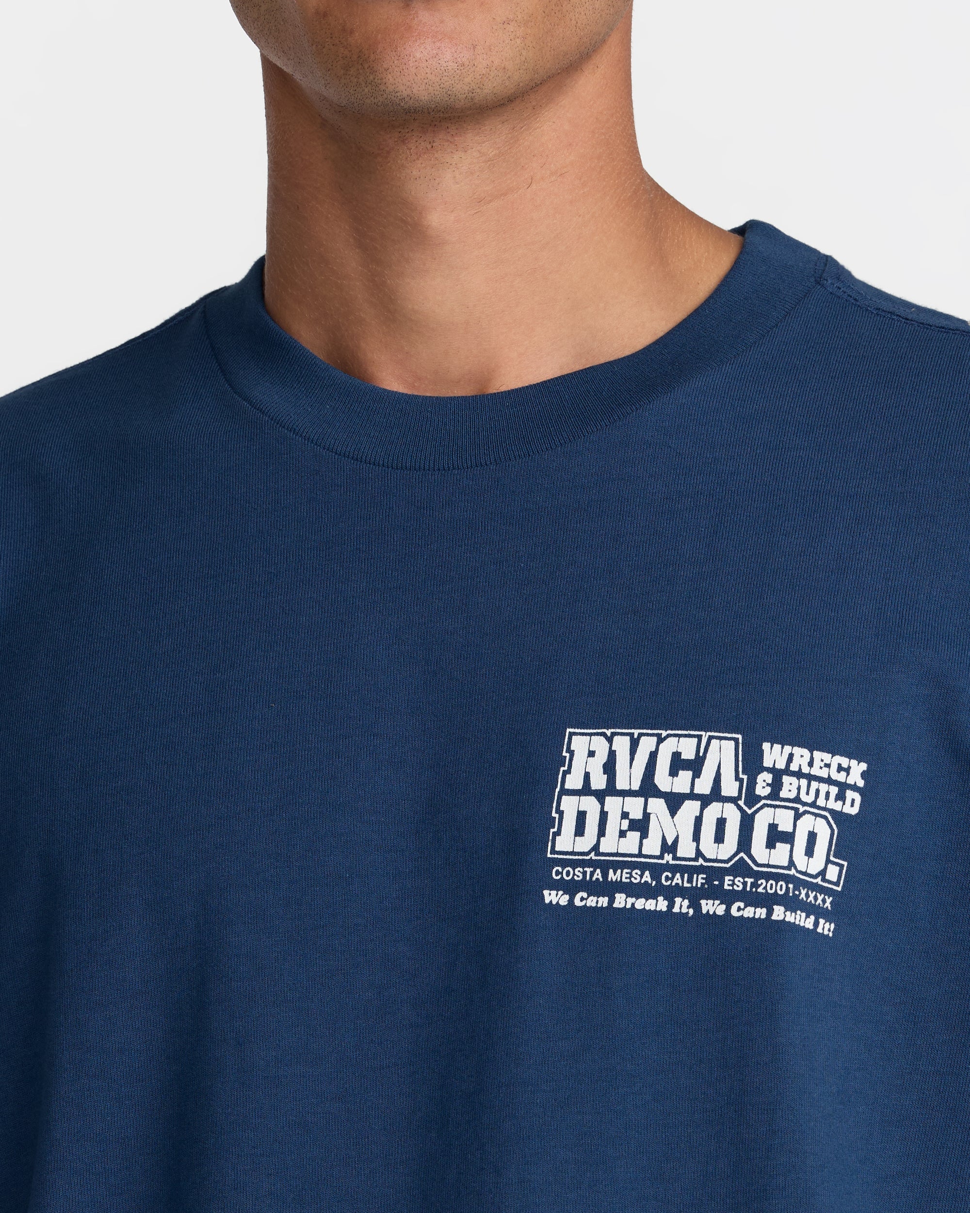 Demo Short Sleeve Tee - Dark Denim