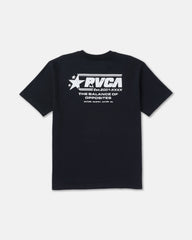 Spangled Short Sleeve Tee - Black