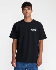 Spangled Short Sleeve Tee - Black
